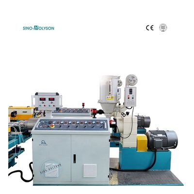 HSJ-65 PA Nylon 6/66 Flexible Corrugated Pipe Manufacturing Machine With 75 Rpm Screw Speed