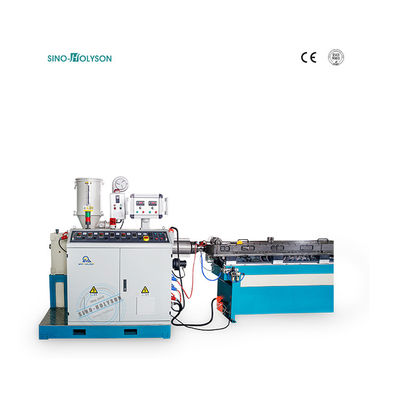 PVC PP PA HDPE Corrugated Pipe Forming Machine 75 Rpm