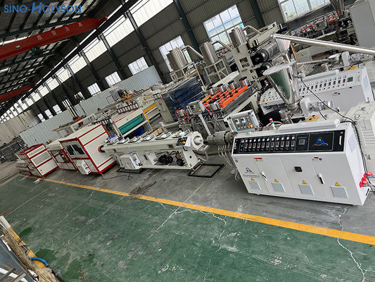 PVC UPVC PE PP Pipe Making Machine Automatic With 37kW Power
