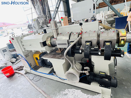 PVC UPVC PE PP Pipe Making Machine Automatic With 37kW Power