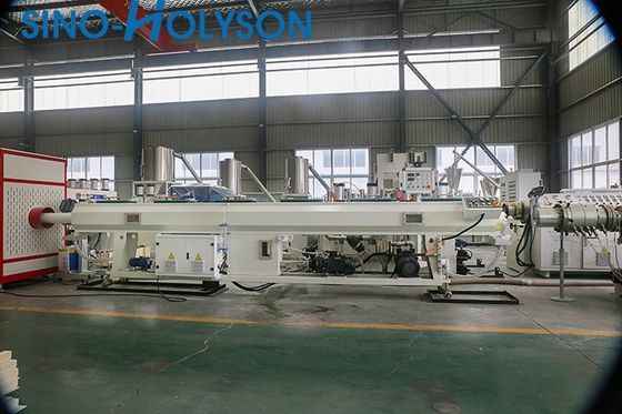 PVC UPVC PE PP Pipe Making Machine Automatic With 37kW Power