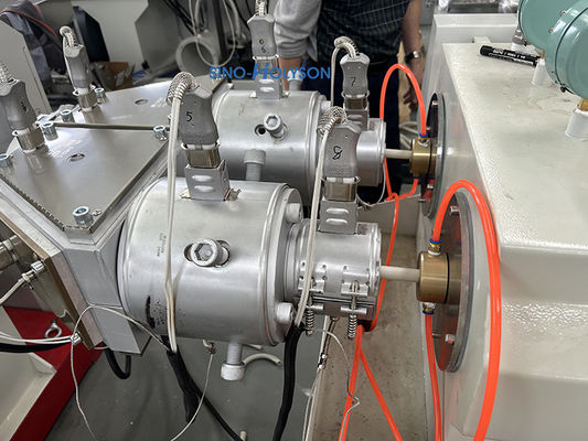 Dia 16-40mm 16-63mm PVC Conduit Pipe Manufacturing Machine 22kw