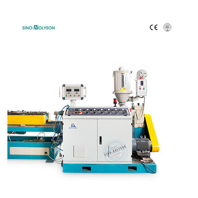 15kW Single Screw Extruder PVC HDPE PP Corrugated Pipe Making Machine