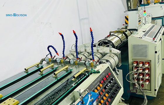 22kw PVC Conduit Pipe Making Machine Electric Four Cavity