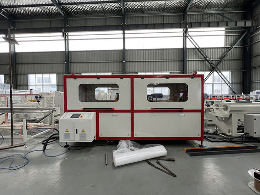 39 Rpm Electric Pipe Extruding Machine For PVC Conduit Pipe Production
