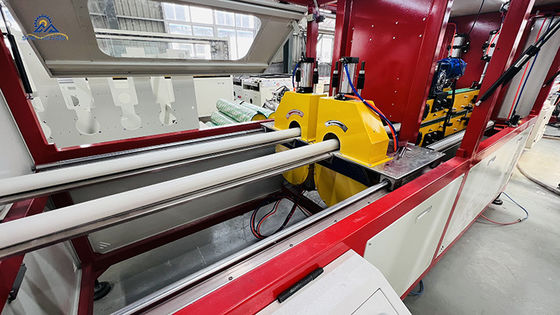 Counter Rotating Conical Twin Screw Plastic PVC Pipe Extruder 380V 50HZ 3Ph