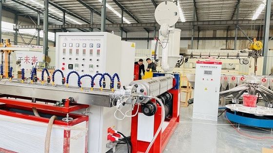 High Output PVC Fiber Reinforced Pipe Production Line Plastic Extruders Brained Garden Hose Making Machine Manufacturer