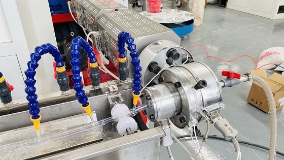 Transparent PVC Garden Hose Making Machine Water Pipe Single Screw Pipe Extruder Machinery