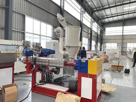 High Output 3 Layer PVC Fiber Reinforced Hose Pipe Extrusion Line Plastic Machine/PVC Garden Hose Pipe Making Machine
