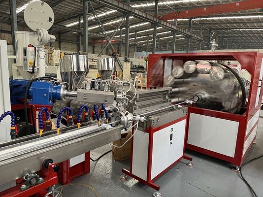 High Output 3 Layer PVC Fiber Reinforced Hose Pipe Extrusion Line Plastic Machine/PVC Garden Hose Pipe Making Machine