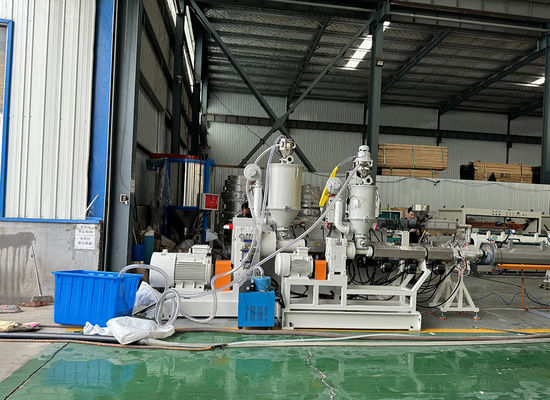 HSE-75/38 75-250mm HDPE Pipe Extrusion Production Line Machine For Sale