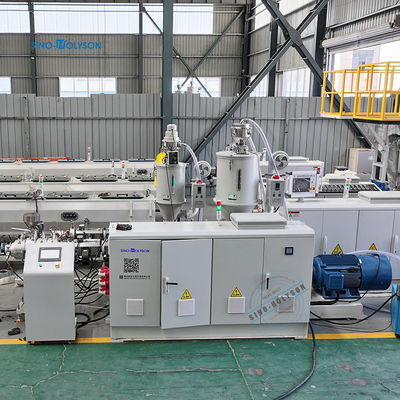 ABA ABC 3 Layers Water Supply Hdpe Pipe Making Machine For Size 20-110mm