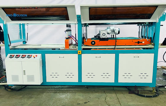 Sino Holyson  16mm Twin Screw Extruder Four Cavity Outlet Plastic PVC Pipe Making Machine Maufacture