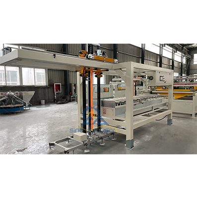 3-8mm PVC Artificial Marble Sheet Extrusion Equipment With Conical Twin Screw Extruder