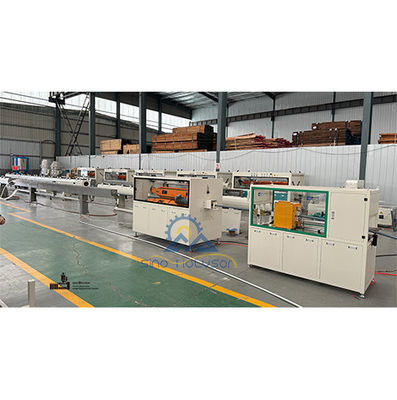HSJ-65/33 20-63mm HDPE Pipe Making Machine / HDPE Pipe Manufacturing Plant Customized