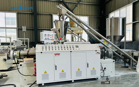 Solid WPC Door Frame Extrusion Line PVC Door Frame Machine 37kw Motor 38CrMoALA Screw