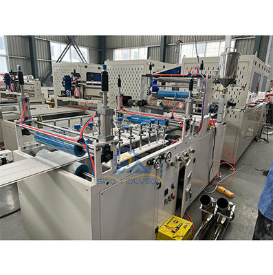 Siemens Motor WPC PVC Wall And Ceiling Panel Extrusion Machine