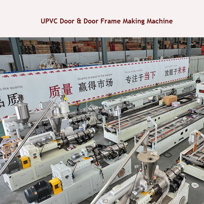 Durable PVC Door and Door Frame Making Machine Powered by Counter-Rotating Conical Twin Screws
