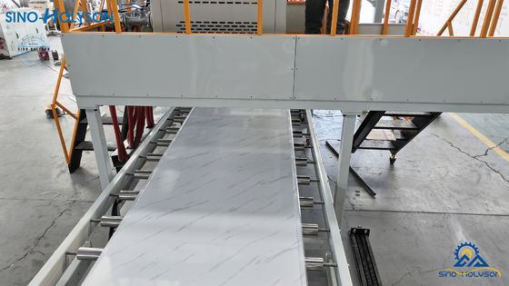 Sino-Holyson Automatic SPC Floor Manufacturing Equipment / SPC Floor Sheet Making Machine