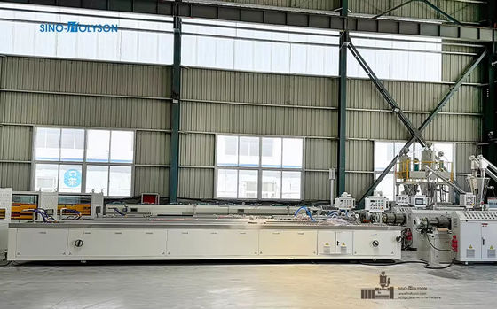 Customized 380V 50HZ 3Phase UPVC Profile Extrusion Machine For Profile Production