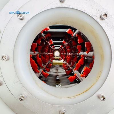 Sinohs 75/250mm HDPE Pipe Making Machine PE Production Line Extruder For Plastic Pipes / PE Pipe Making