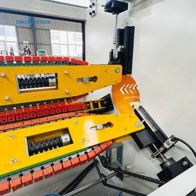 Sinohs 75/250mm HDPE Pipe Making Machine PE Production Line Extruder For Plastic Pipes / PE Pipe Making