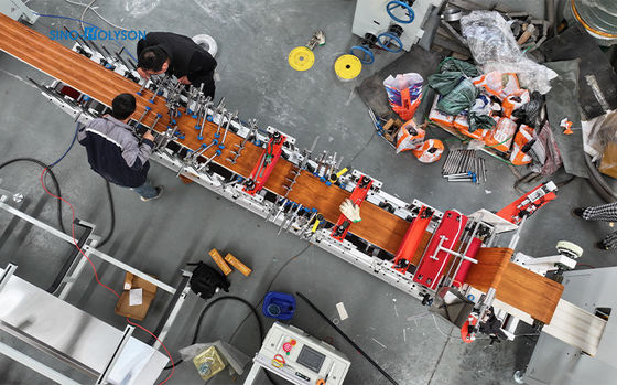 Sinohs Wall Panels Making Machine / Film Laminating Machine