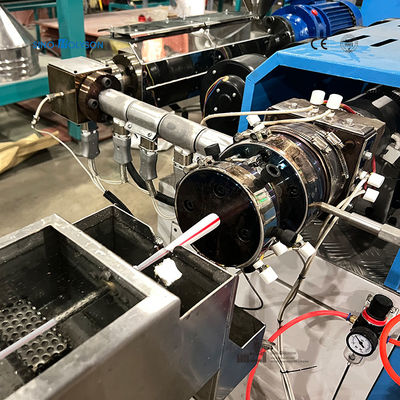 Sinohs Two-color straw extruder/ Two-color straw Production Line