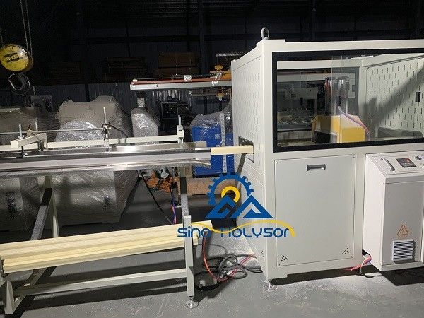 HSJZ-65/132 WPC Door Frame Making Machine / WPC Profile Machine
