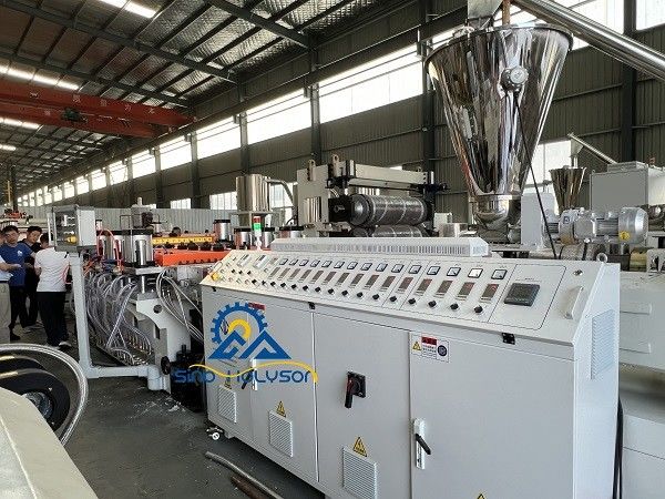 Carbon Charcoal Wall Panel Plastic PVC Foam Board Production Extrusion Line 380V-440V