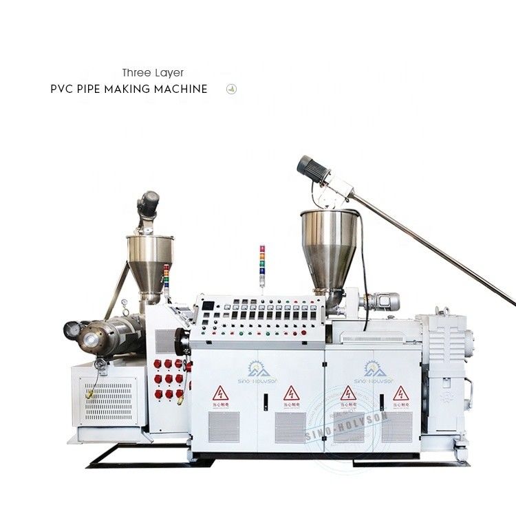 Manufacturing Plant Production PVC Pipe Making Machine With Screw Material 38CrMoALA