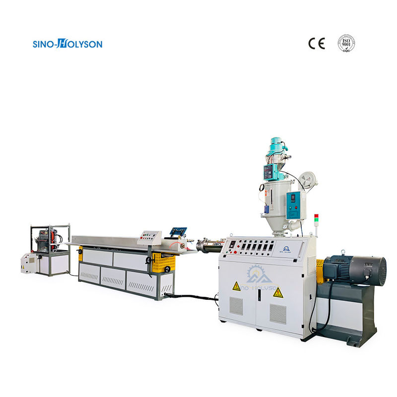 38CrMoAl Single Screw PP Drinking Straw Making Machine 380v 50Hz