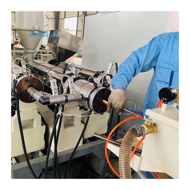 Food Grade PP/PE Granules Plastic Straw Making Machine 380V 3P 50HZ