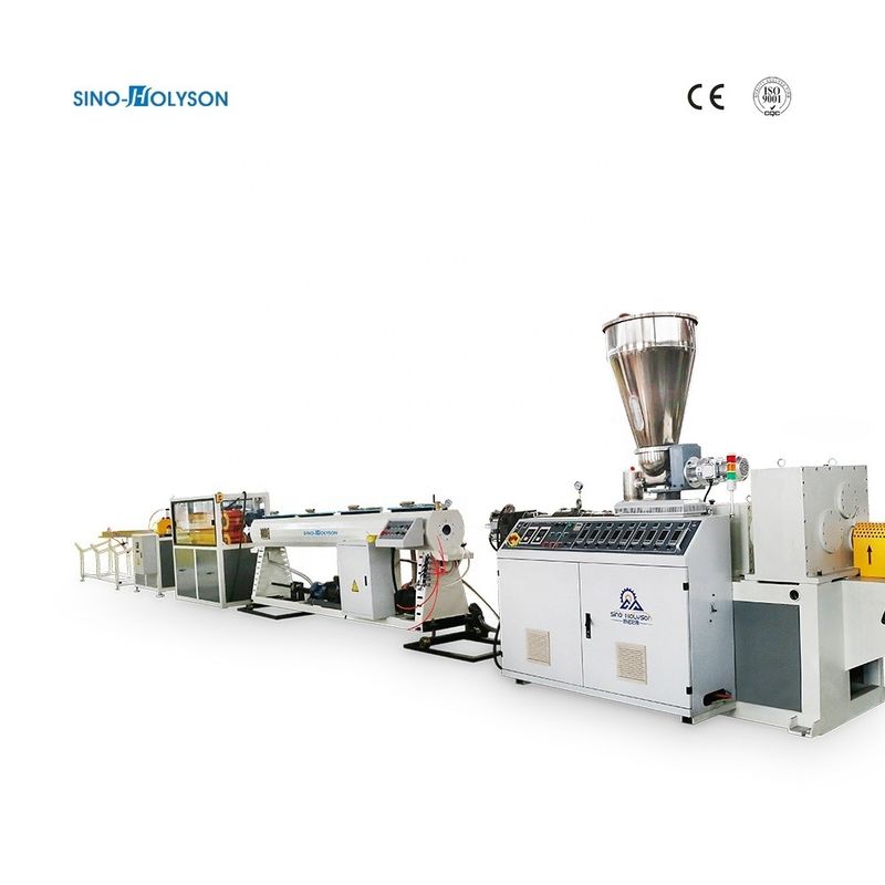 C-PVC Pipe Making Machine For Plumbing Pipe At 42 Rpm Screw Speed
