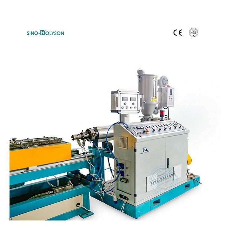 PVC PP PA HDPE Single Screw Corrugated Pipe Forming Machine 380V 50HZ 3Phase