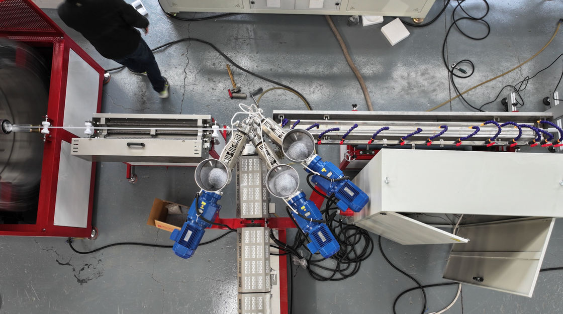High Output 3 Layer PVC Fiber Reinforced Hose Pipe Extrusion Line Plastic Machine/PVC Garden Hose Pipe Making Machine