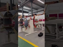 एचडीपीई/पीपी प्लास्टिक पाइप उत्पादन संयंत्र 2000KG 22kw आकार 20-63mm