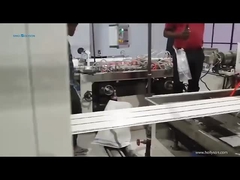 सीमेंस मोटर WPC पीवीसी दीवार और छत पैनल एक्सट्रूज़न मशीन