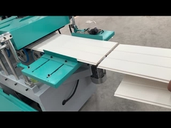 चौड़ाई 300 मिमी इनलाइन/ऑफलाइन पीवीसी वॉल पैनल फिल्म लेमिनेटिंग मशीन ((कोल्ड गोंद संस्करण)