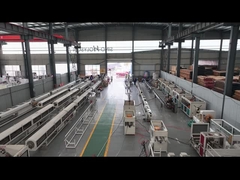 आवृत्ति नियंत्रक पीई/पीपी पाइप एक्सट्रूज़न मशीन 65 मिमी स्क्रू व्यास के साथ